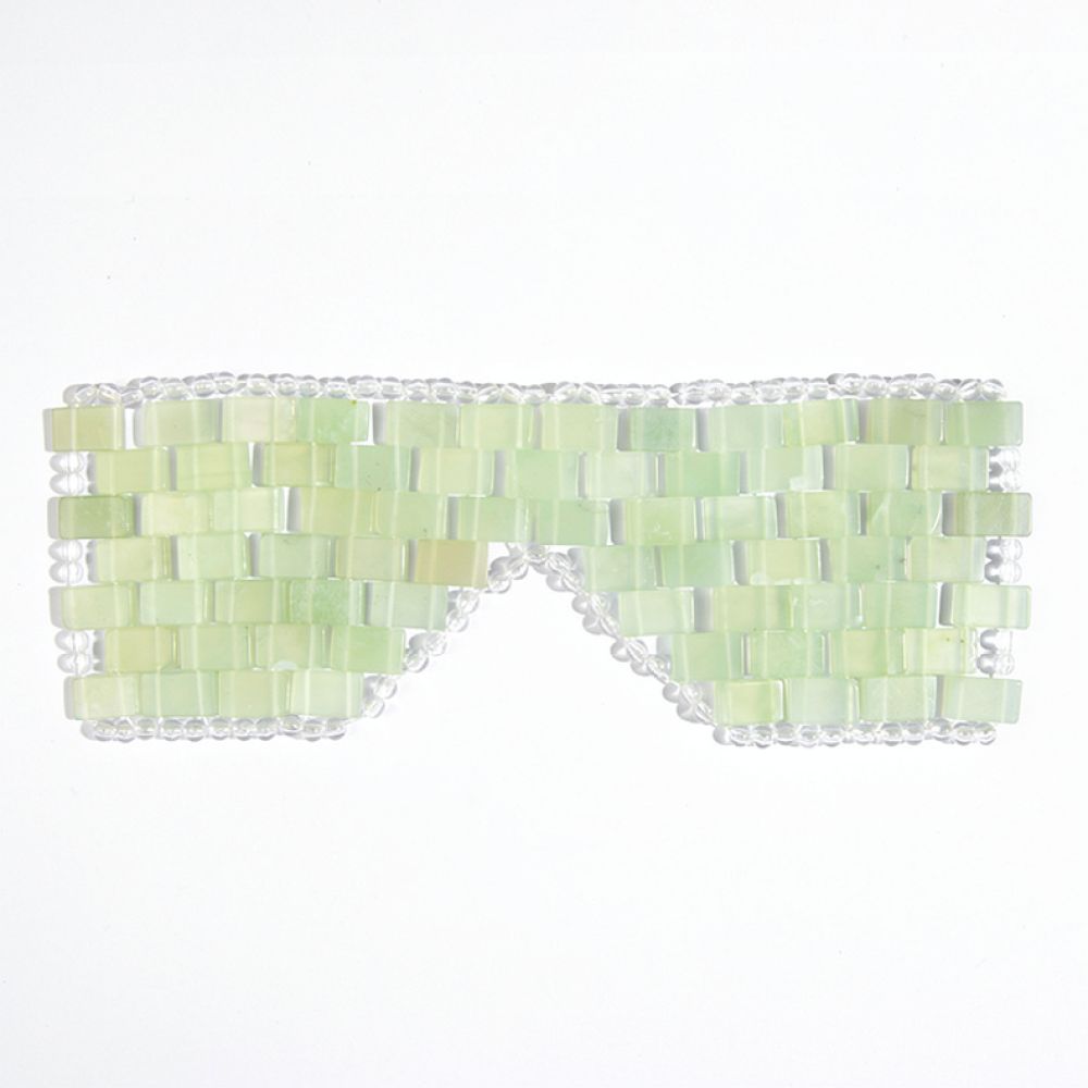 Luxury Skincare Tools - 천연 석재 소재의 쉬우 옥 안대,