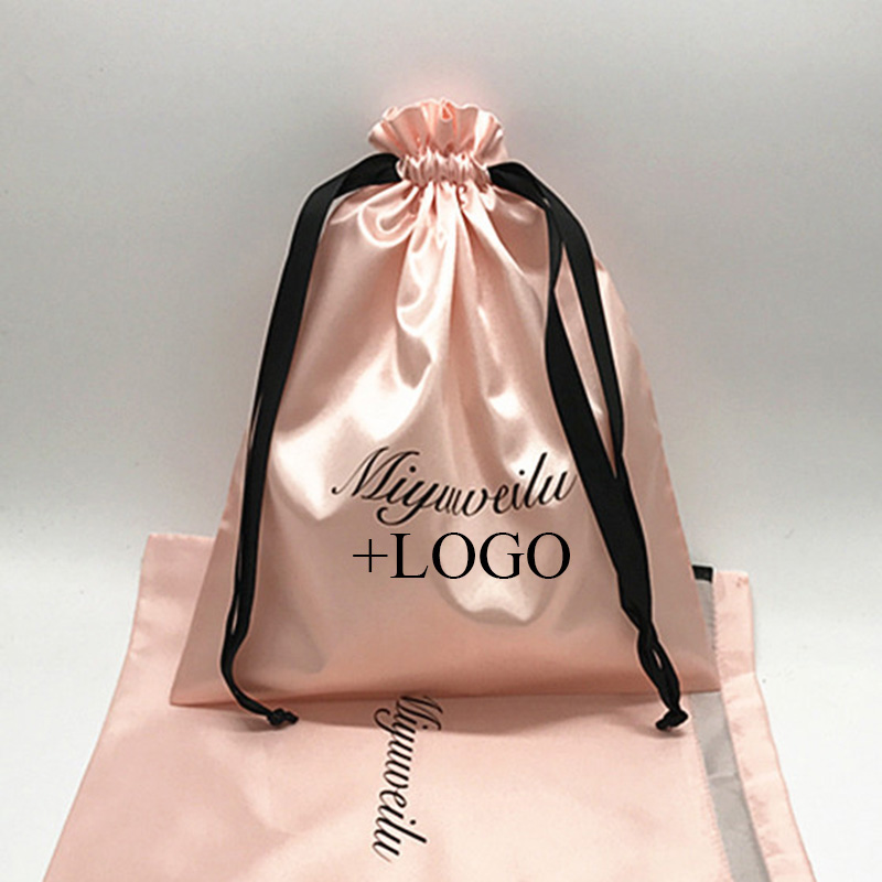 Luxury Skincare Packaging - 20PCS 럭셔리 새틴 헤어 파우치 포장