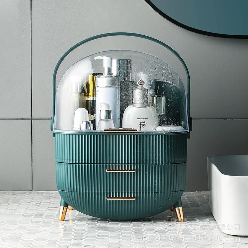 Luxury Skincare Tools - 고급 화장품 및 스킨케어 제품 보관함,