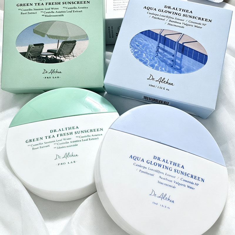 닥터 알테아 SPF50 녹차 선크림 젤, 산뜻하고 끈적 - Luxury Skincare Brands 리뷰 및 가격