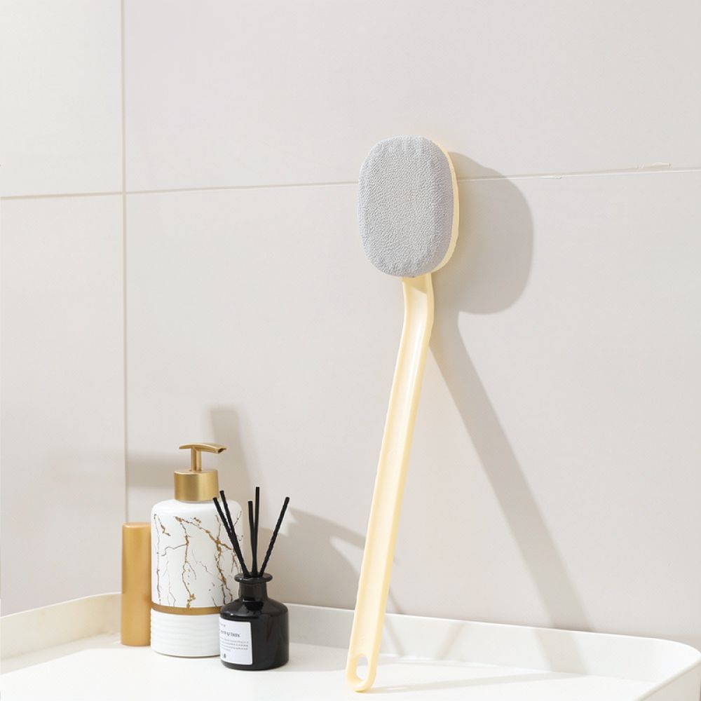 부드러운 털로 된 목욕용 브러시, 긴 손잡이, 등 마사 - Luxury Skincare Tools 리뷰 및 가격