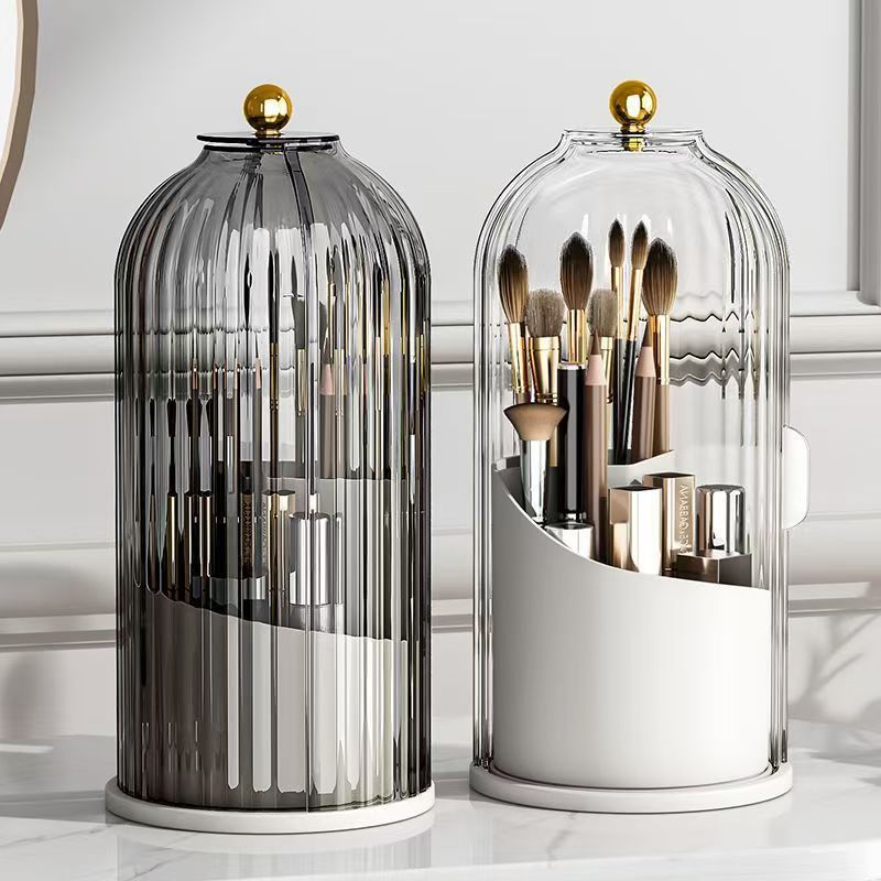 360 °   뚜껑이있는 회전 메이크업 브러쉬 홀더 럭 - Luxury Skincare And Makeup Brands 리뷰 및 가격
