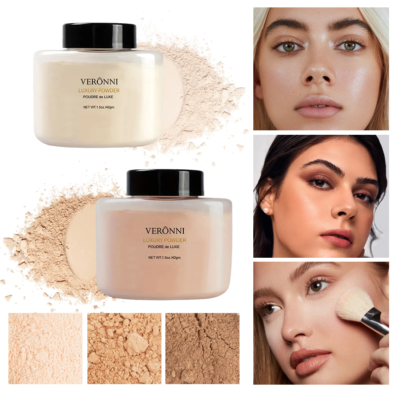 6가지 색상 럭셔리 파우더, 여성용 페이스 파운데이션, - Luxury Skincare Tools 리뷰 및 가격